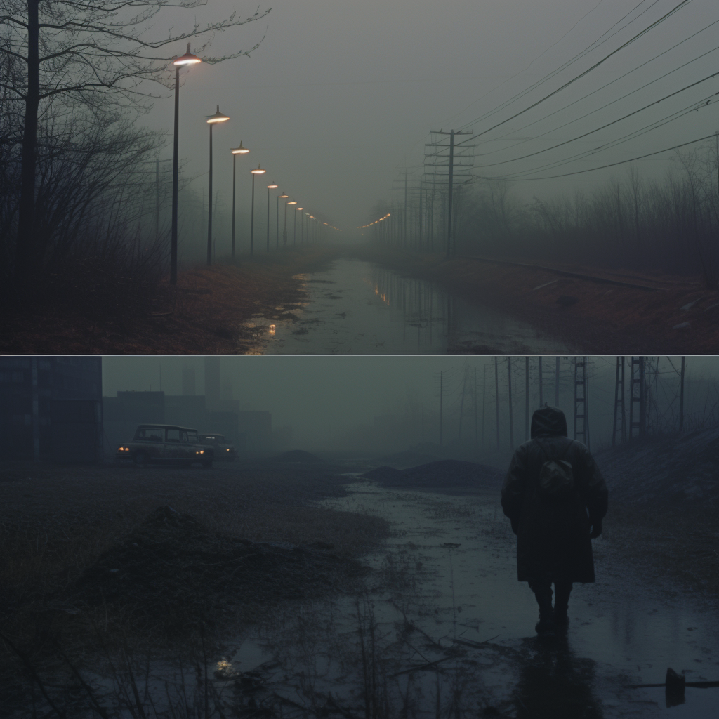 Loneliness in postapocalyptic horror movie