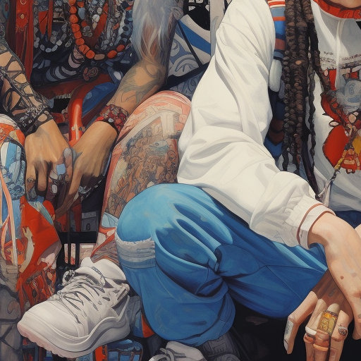 Norman Rockwell's 1990s Ravers Artwork