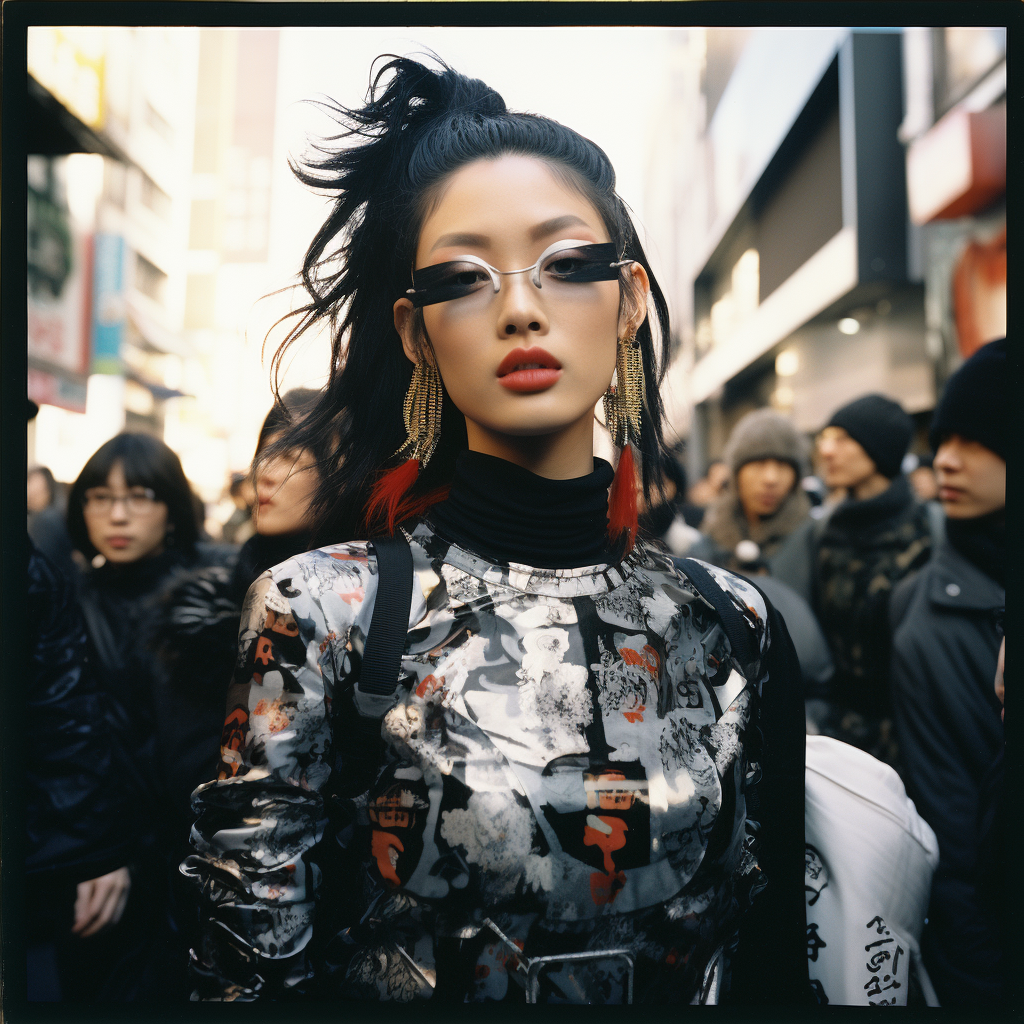 Fashionable Tokyo street photography