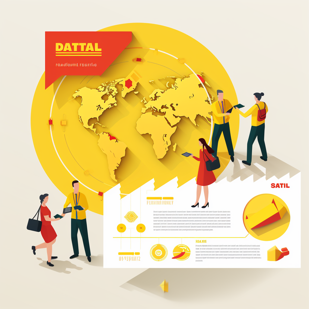 DHL Company 2024 Strategy Poster