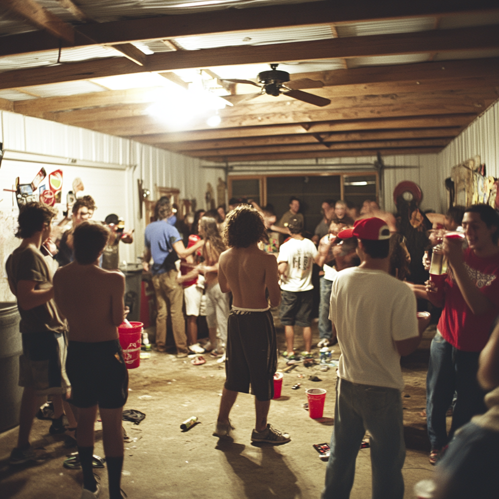 21 year olds dancing at Texas house party in 2008