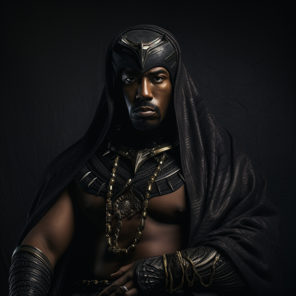 2pac as Black Panther