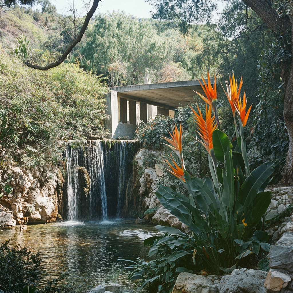 35mm Color Film Photo Solstice Canyon Ruins Malibu