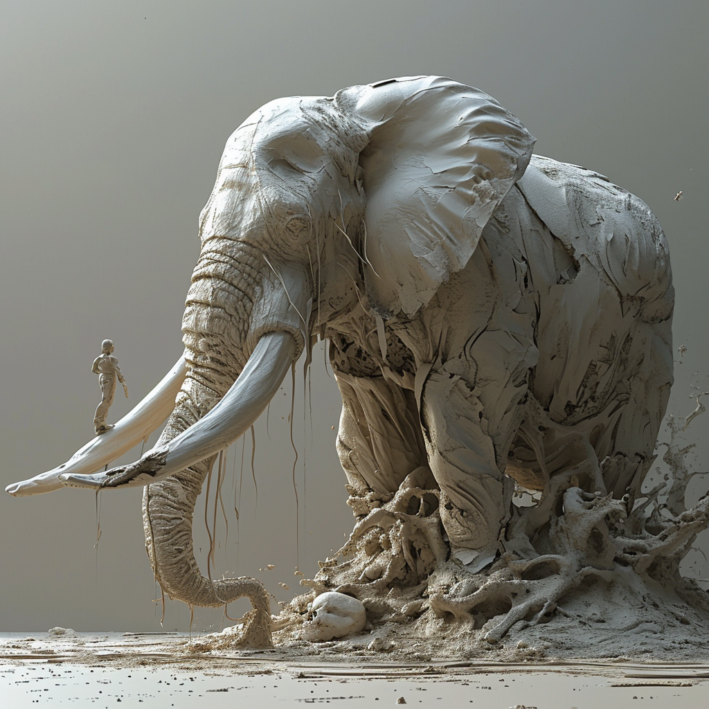 Beautiful 3D Art Animal