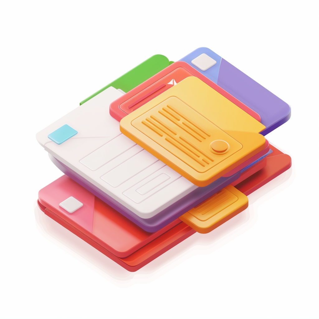 Isometric coupons icon on white