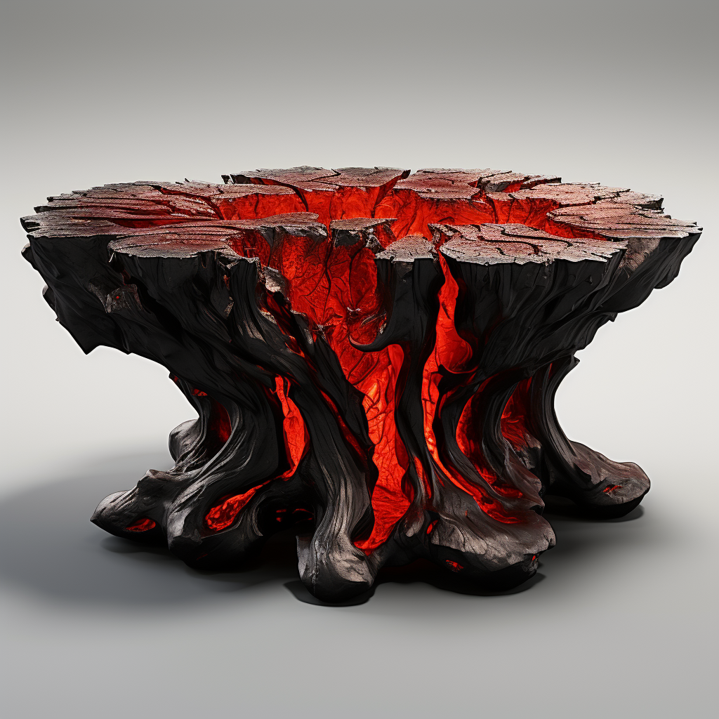 Lava Flow Center Table