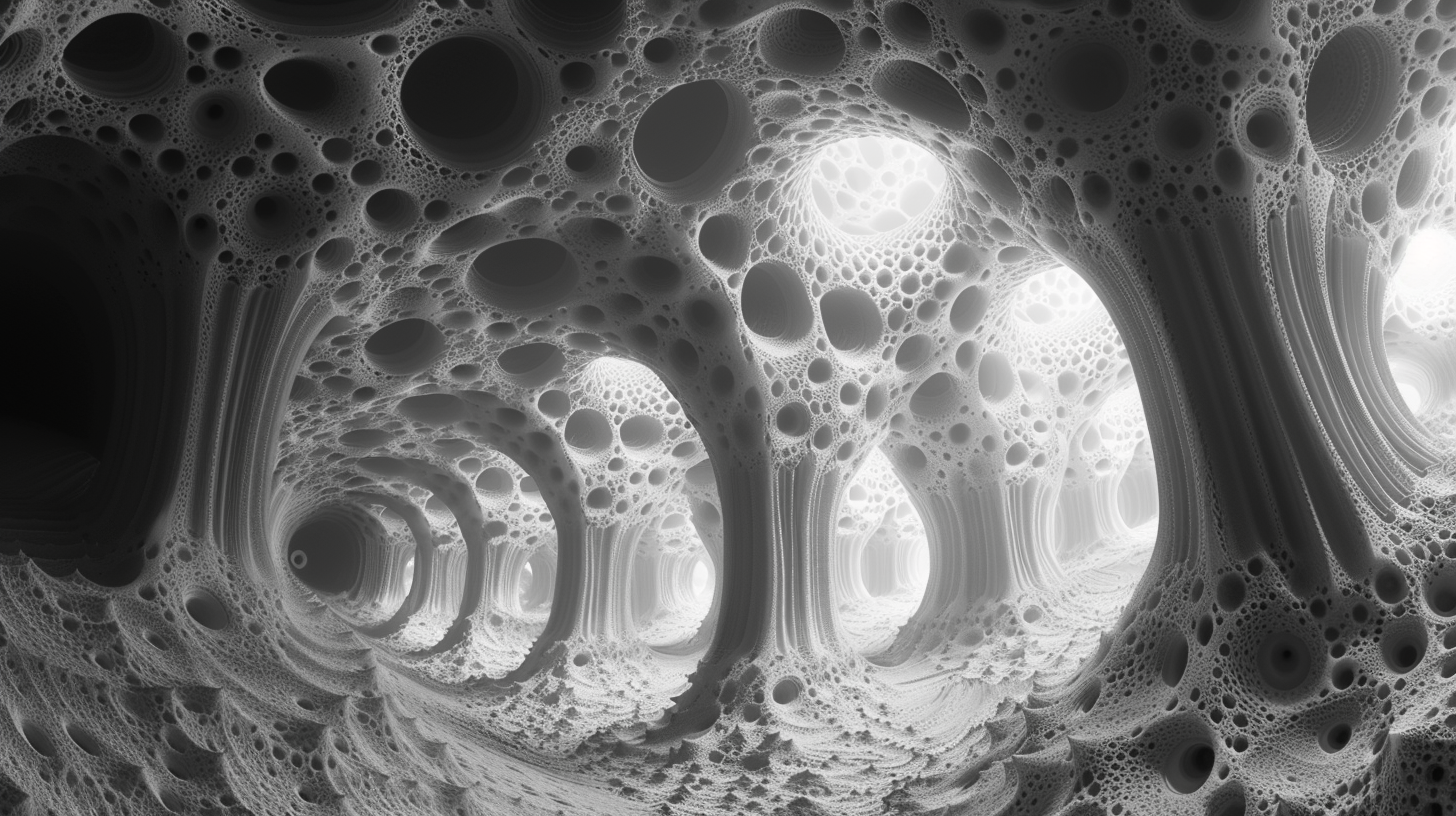 MandelBulb Transition Black Matter