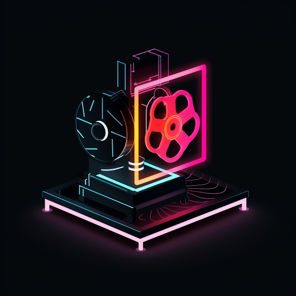 Minimalist resin 3D printer icon