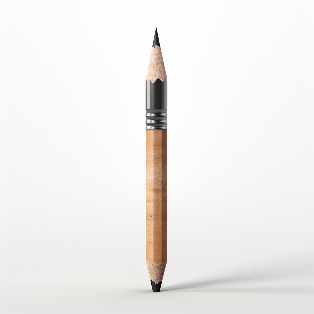 3D Rendered Pencil Image