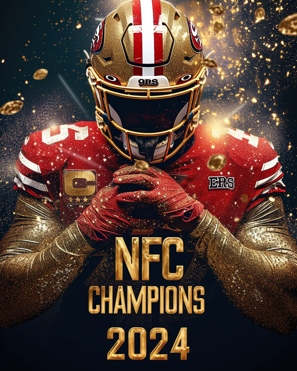 Image of 49ers NFC Champions 2024