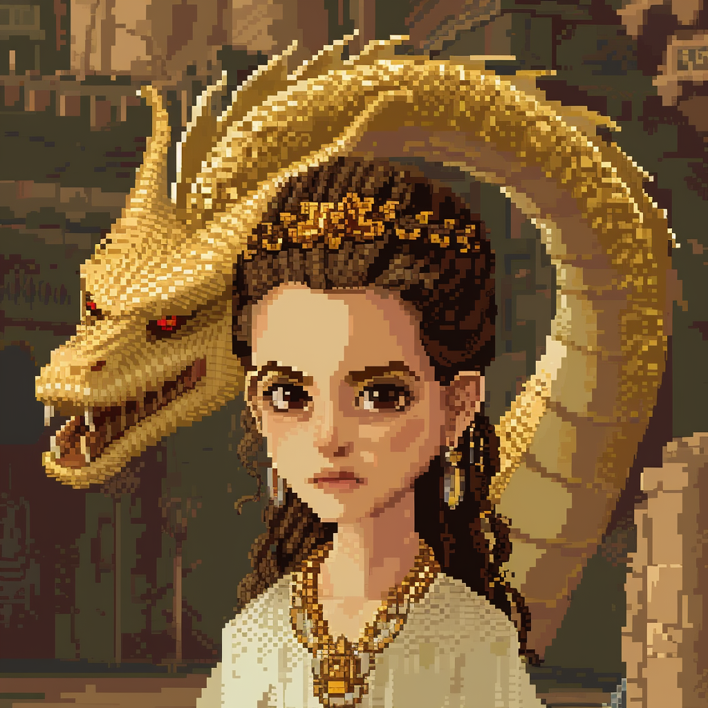 8-bit Childlike Empress Neverending Story