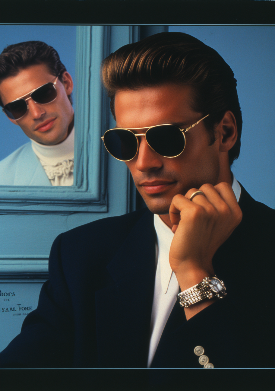 90s Magazine Ad Business Luxury