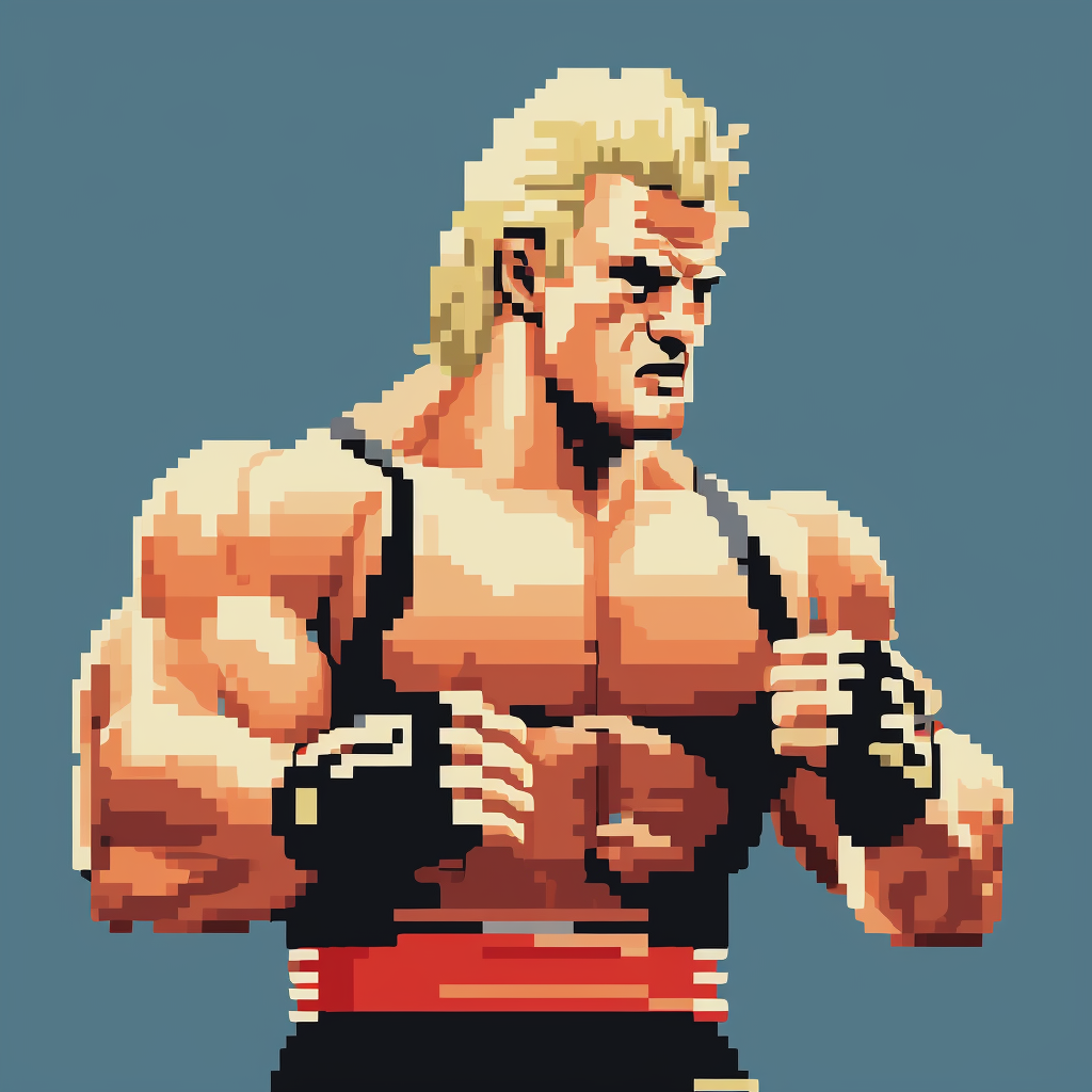 Cool 90's wrestler Mr. Perfect