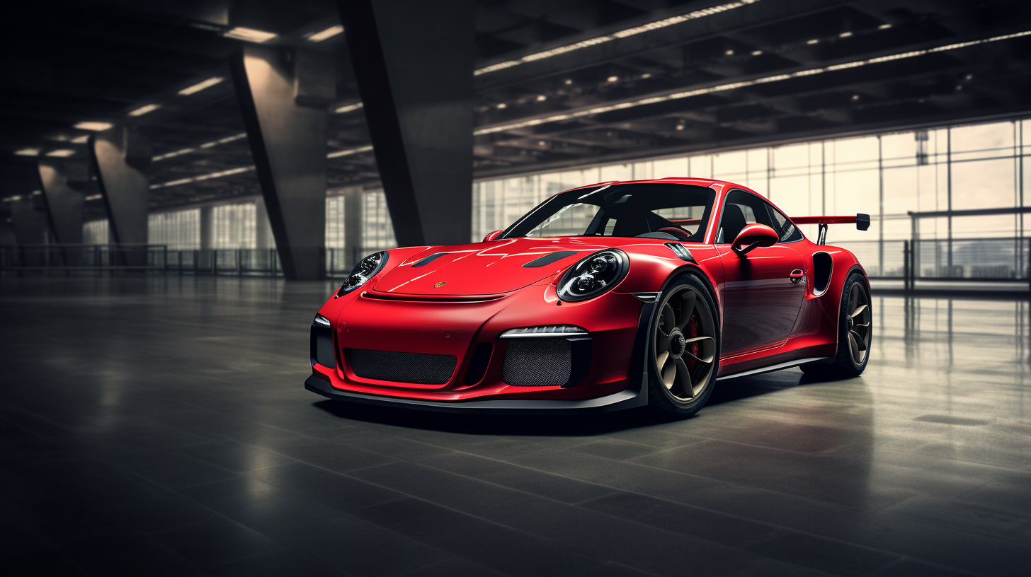 High-Performance 911 GT3 RS Car