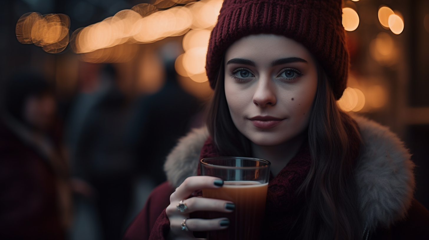 A Cinematic Winter Photo Shoot with Gluhwein