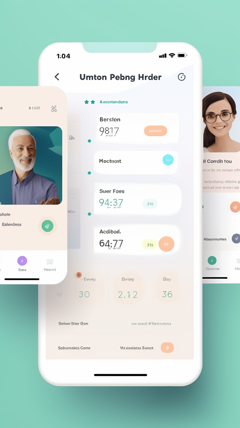 A Clear and Modern Health Monitoring App