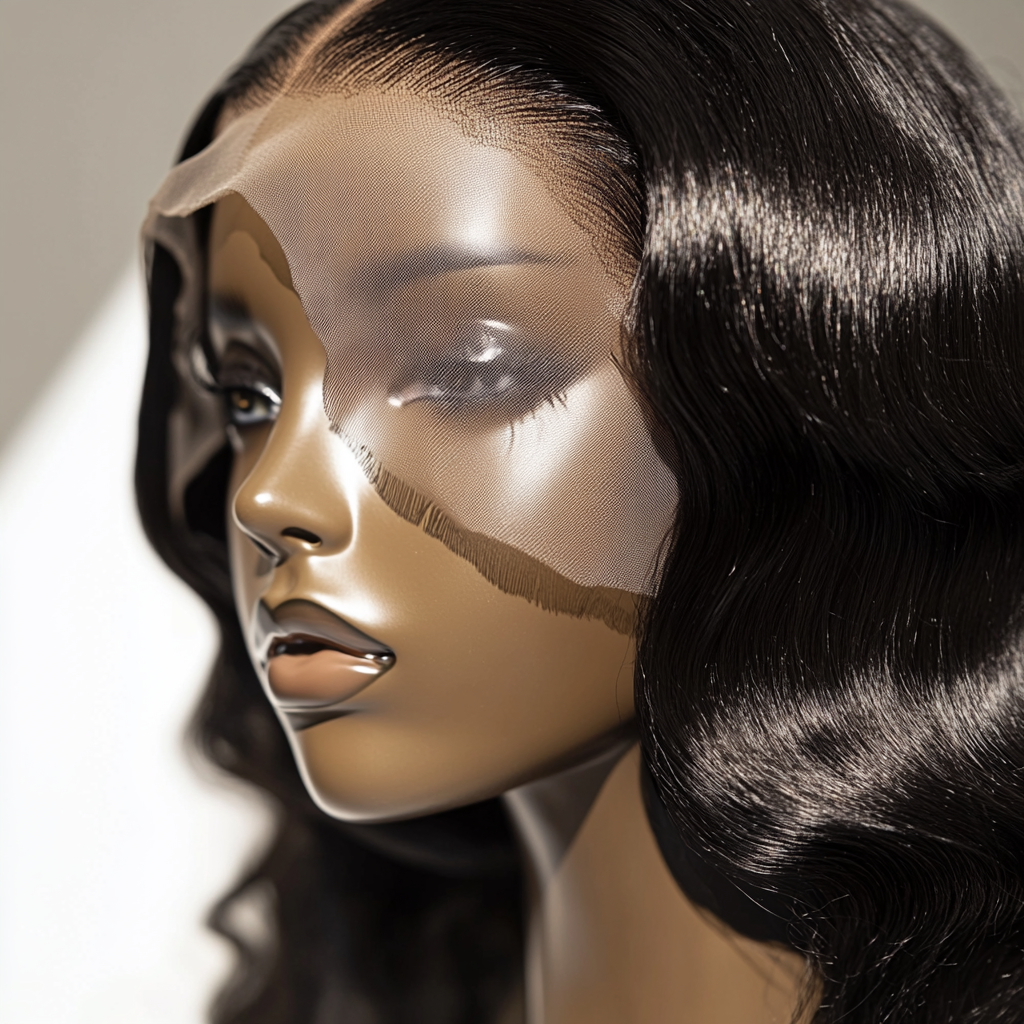 A Close-Up Image of UNice Lace Front Wig