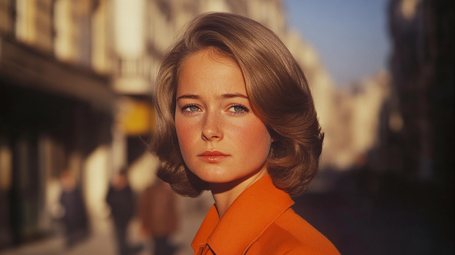 A Concerned Charlotte Rampling in 1967 London