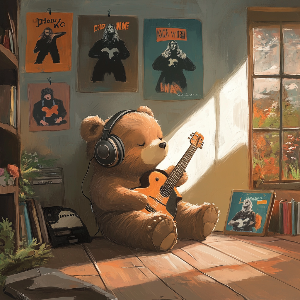 A Cozy Bear Cave: Jonny's Rockstar Dream