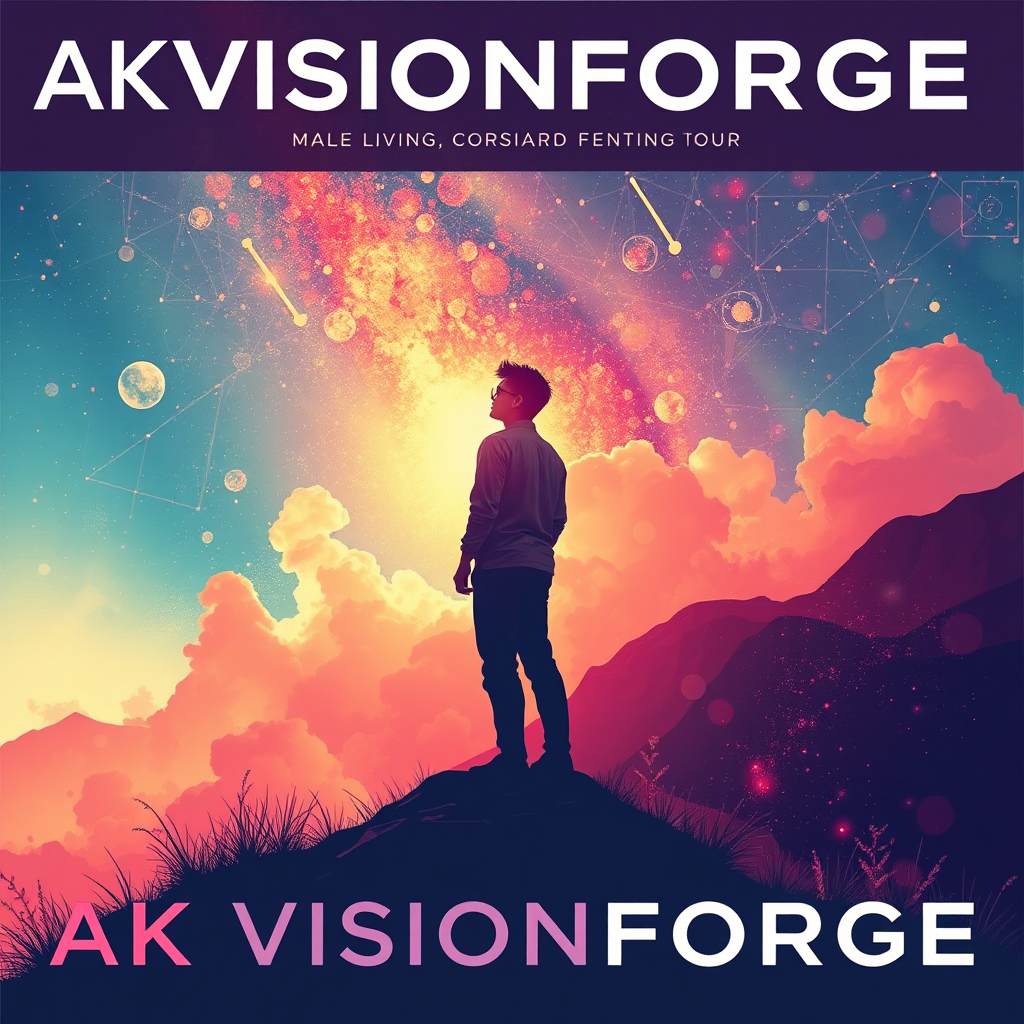 A Creative AK VisionForge Business Poster