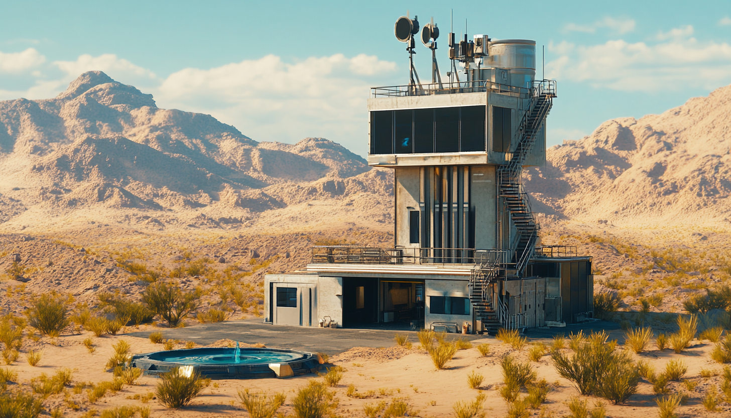 A Desert Outpost in Death Valley