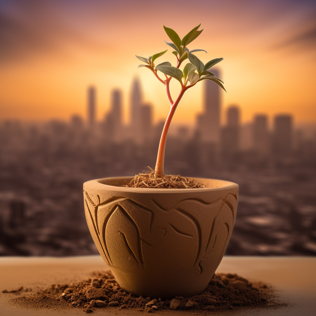 A Desert Rose Growing in Riyadh Time-Lapse