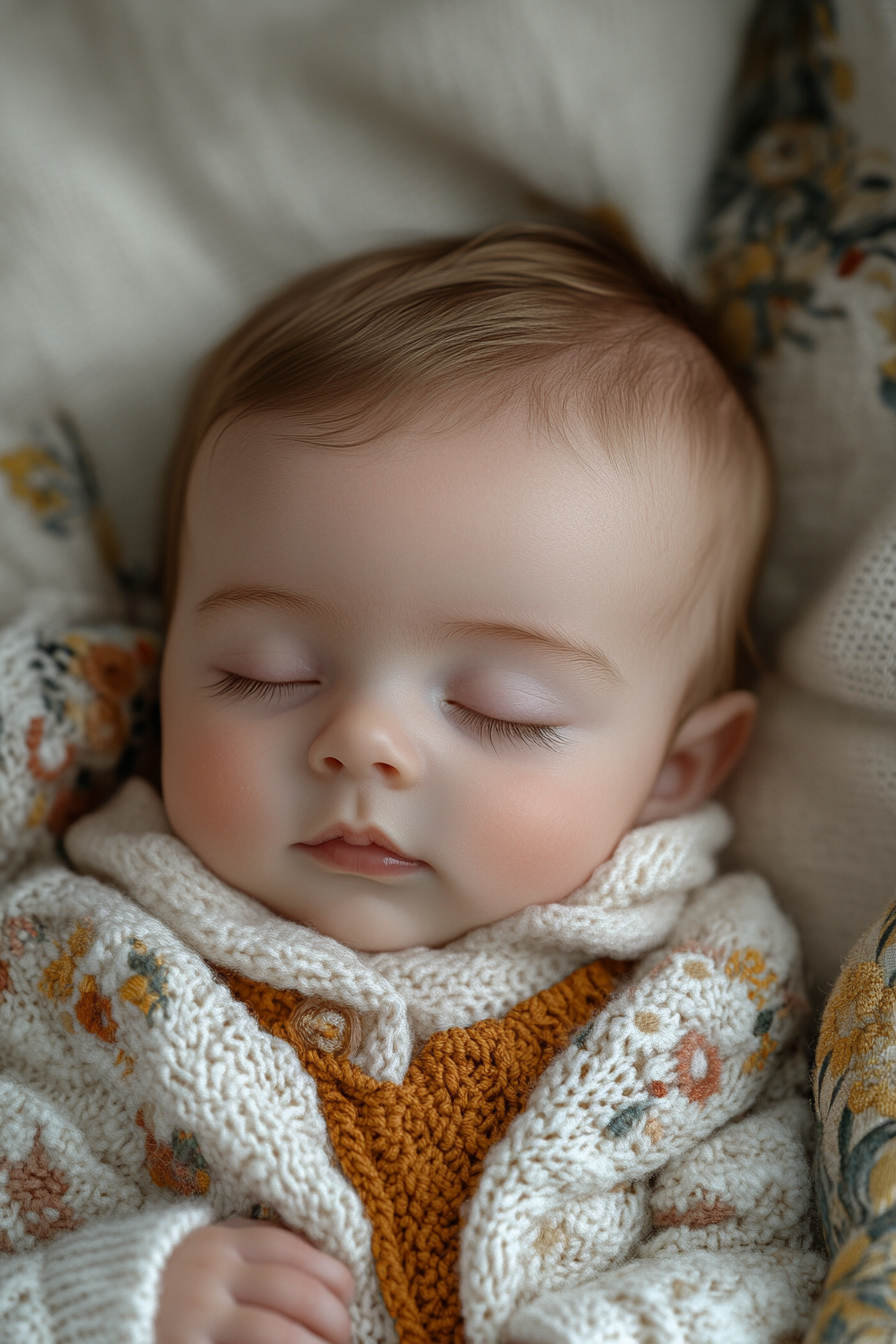 A Detailed, Hyper Realistic Baby Photoshoot in Cinematic art