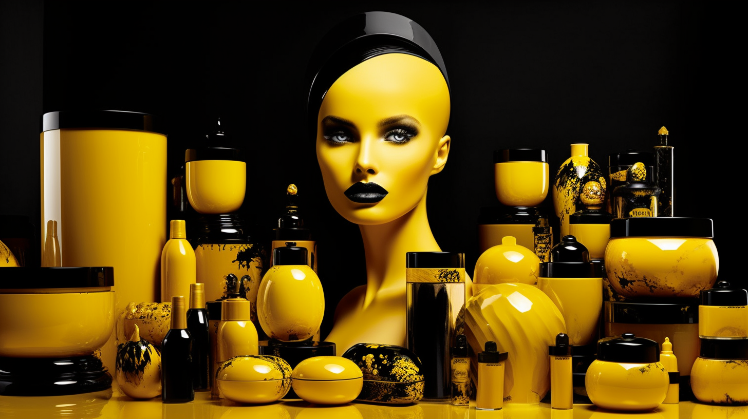 A Fancy Skincare Expert's Yellow Beauty Laboratory