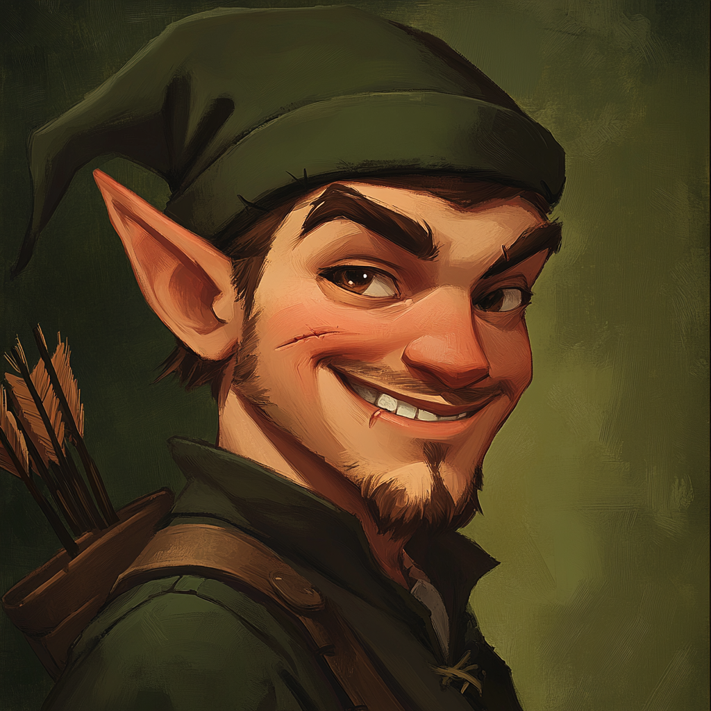 A Friendly Gnome Adventurer: Medieval Fantasy Portrait