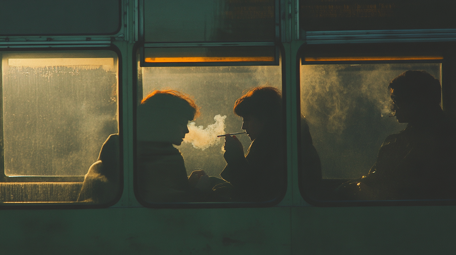 A German Street Photo in 70s Style