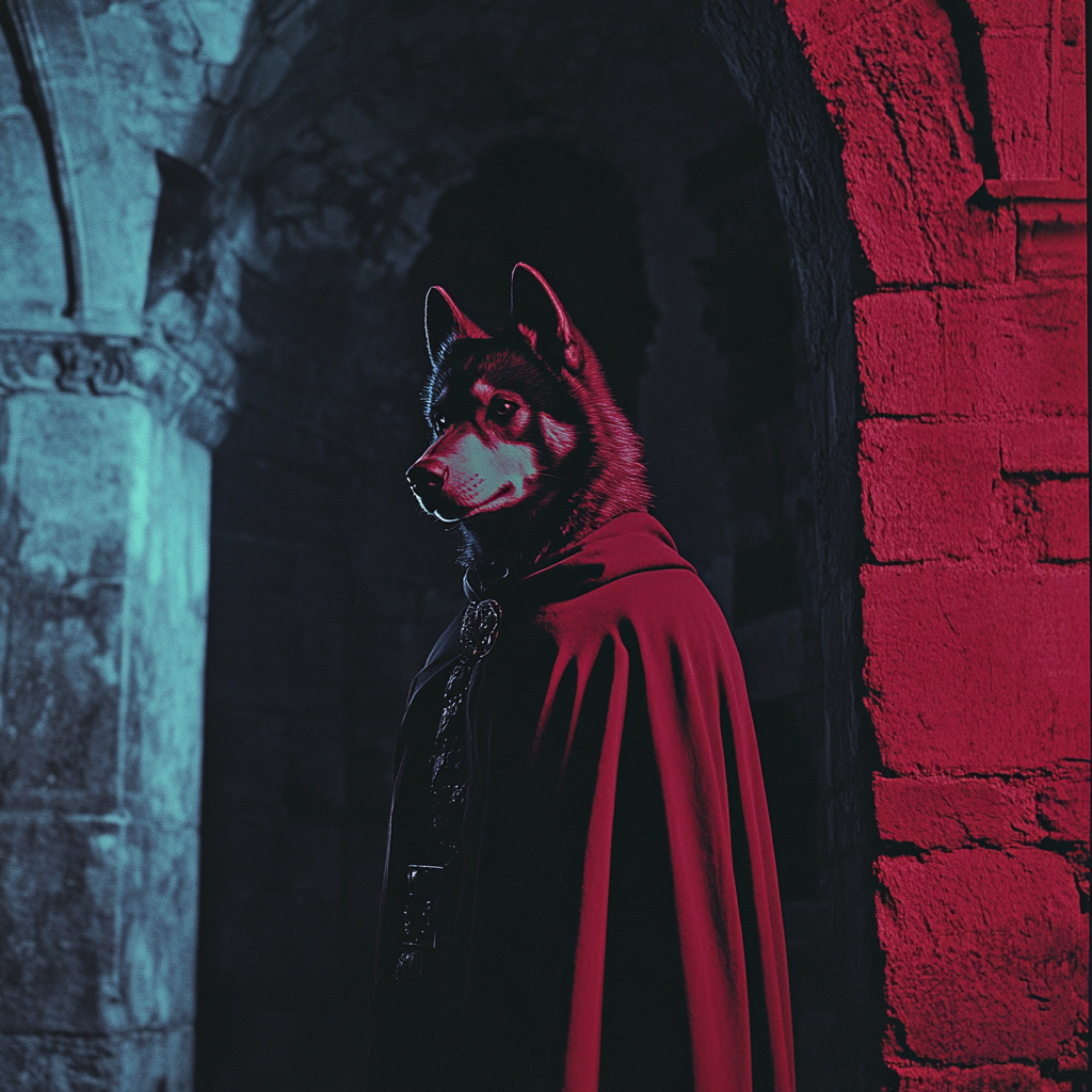 A Husky-Headed Entity in a 1950's Dungeon Movie