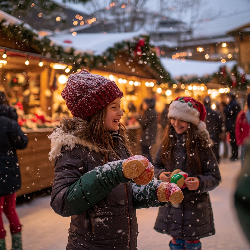 A Joyful School Field Trip at Winter Market