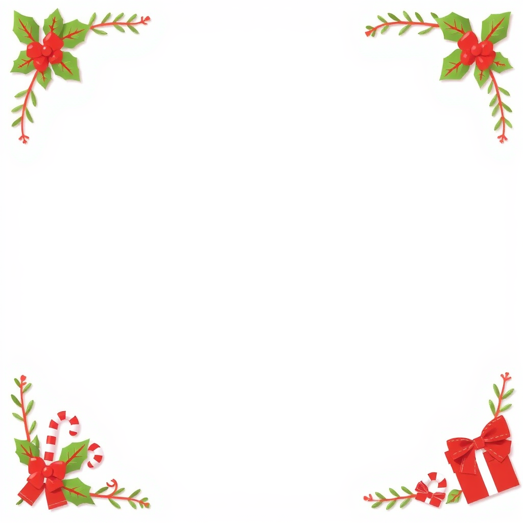 A Kid-Friendly Christmas-Themed Letterhead Template