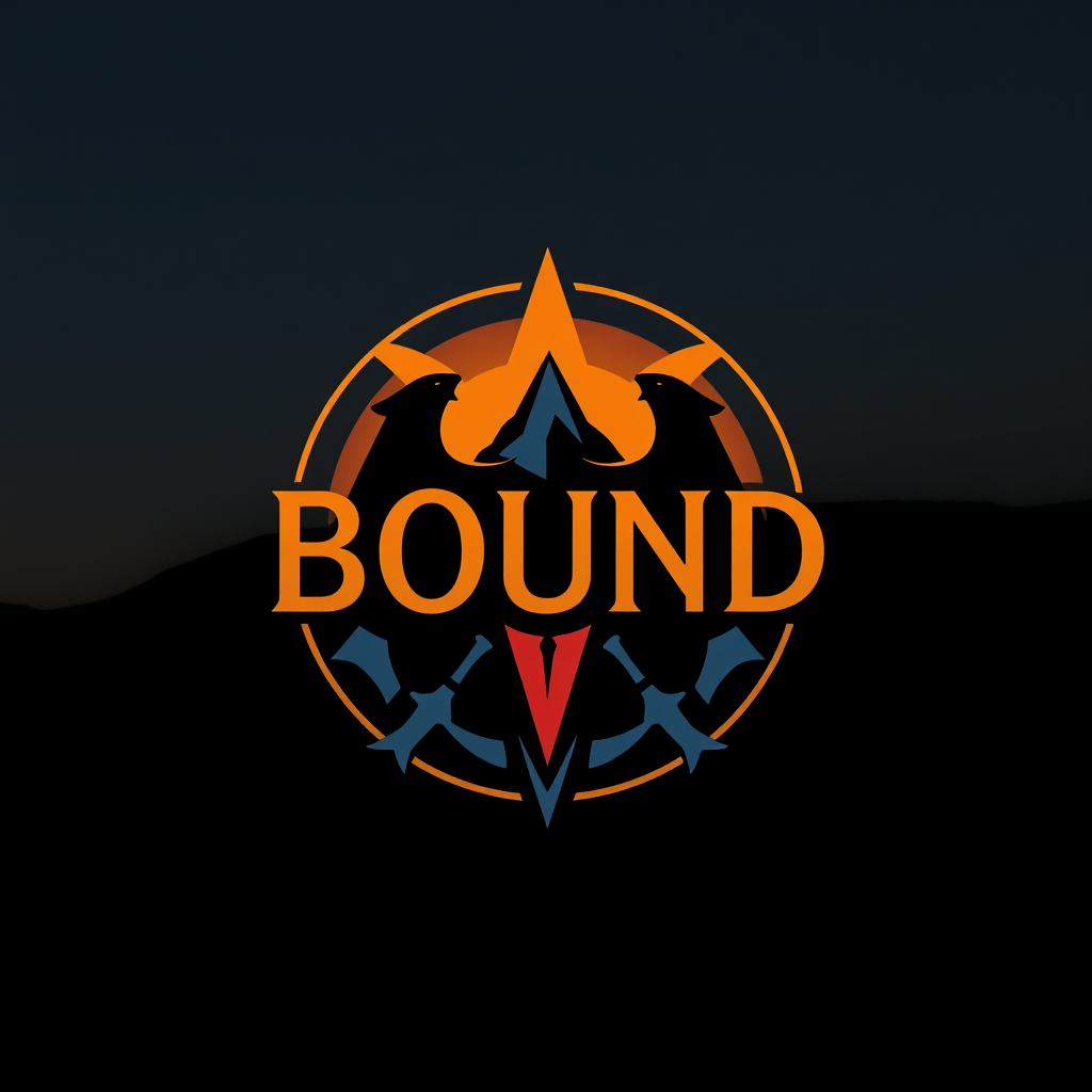 A Logo for 'Bound in Valor'