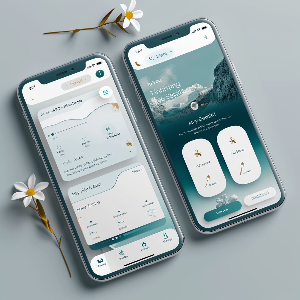 A Luxury Oral Care App Design Interface