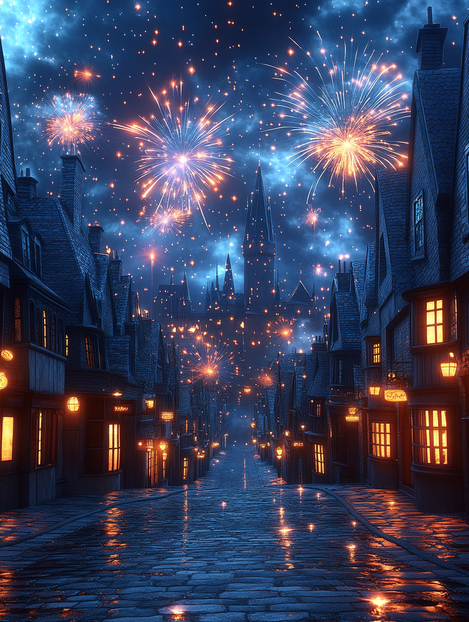 A Magical 4th of July in Hogsmeade Village