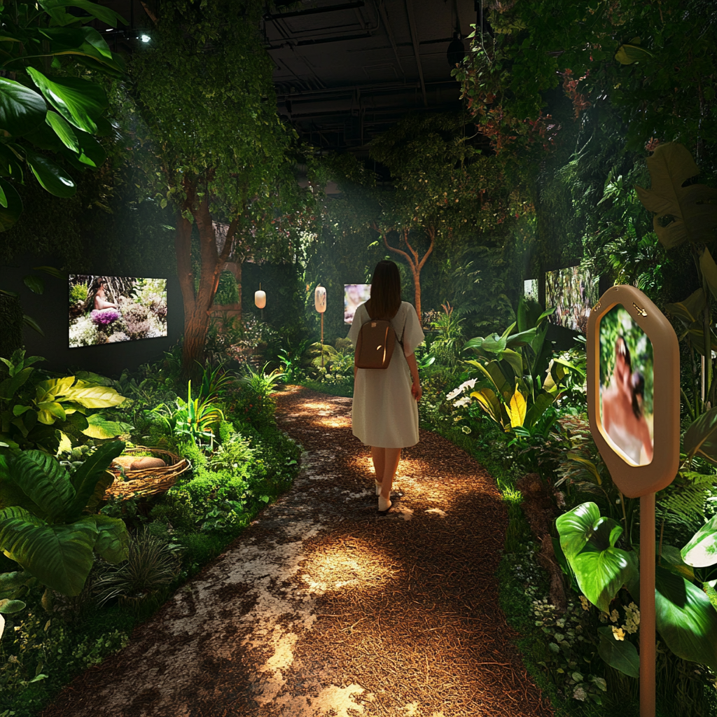 A Magical Garden Path - 'Transforming Through Nature'