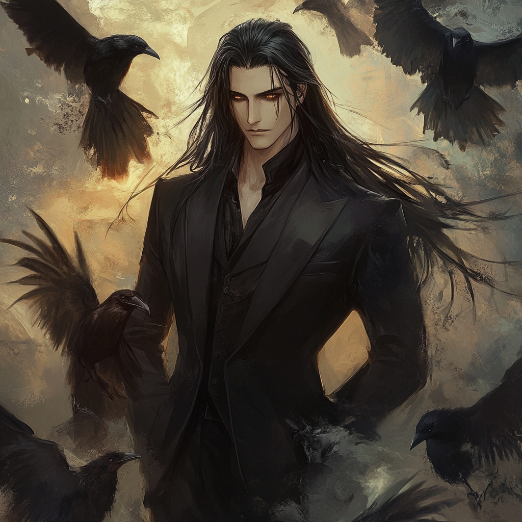 A Majestic King of Hell, Malphas commands crows.