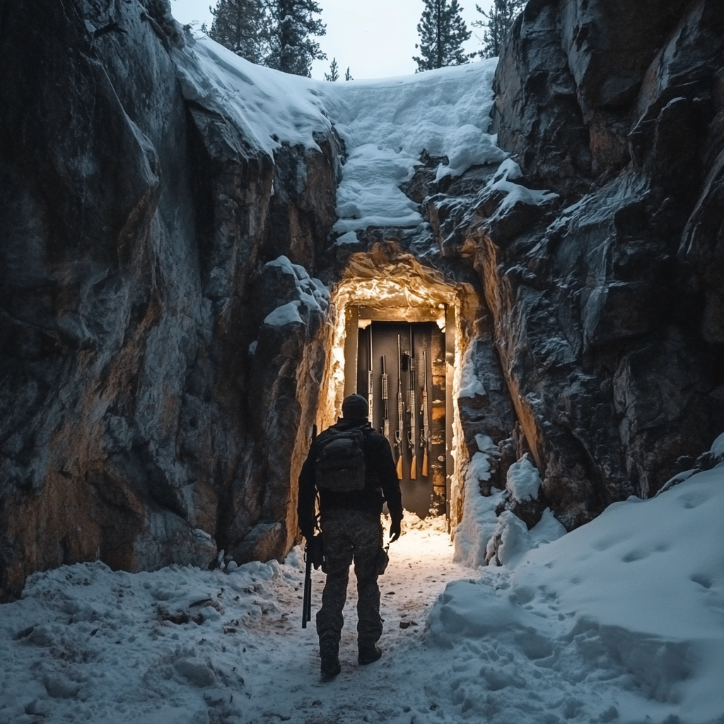 A Man Finds Vault Door in Montana Mountain