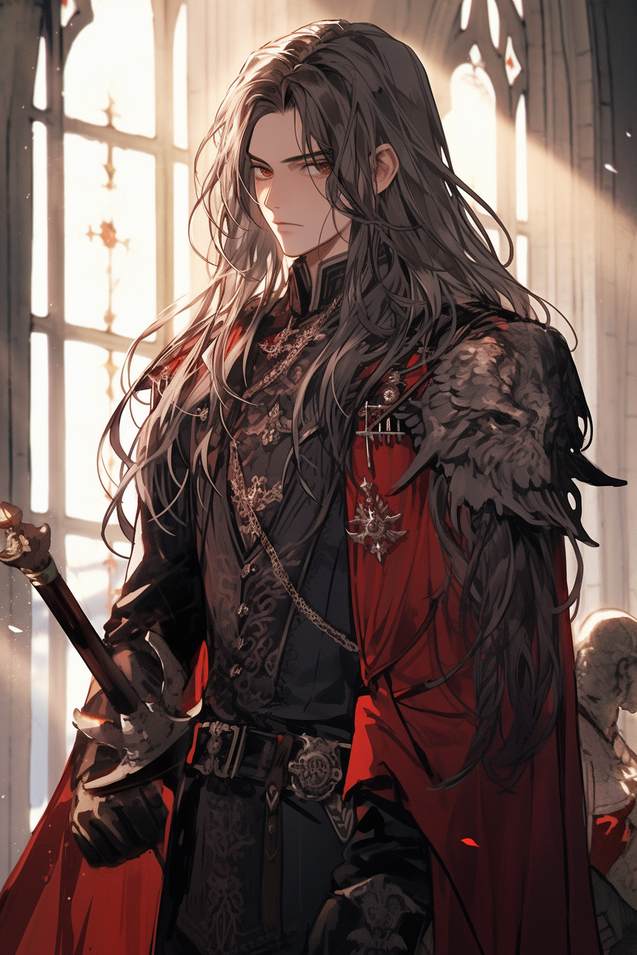 A Noble Man with Sword in Castle (Webtoon)