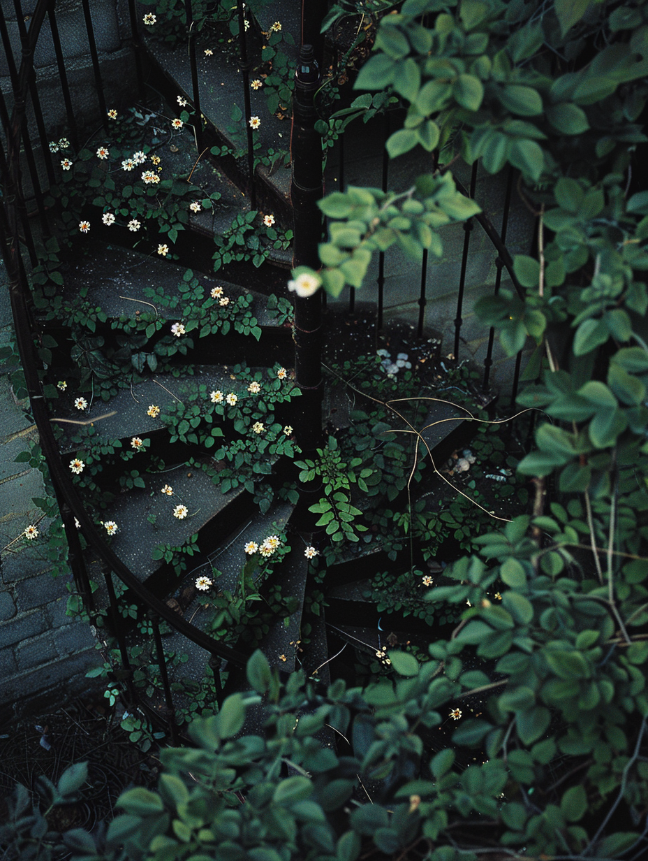 A Nostalgic Summer Evening on Spiral Staircase