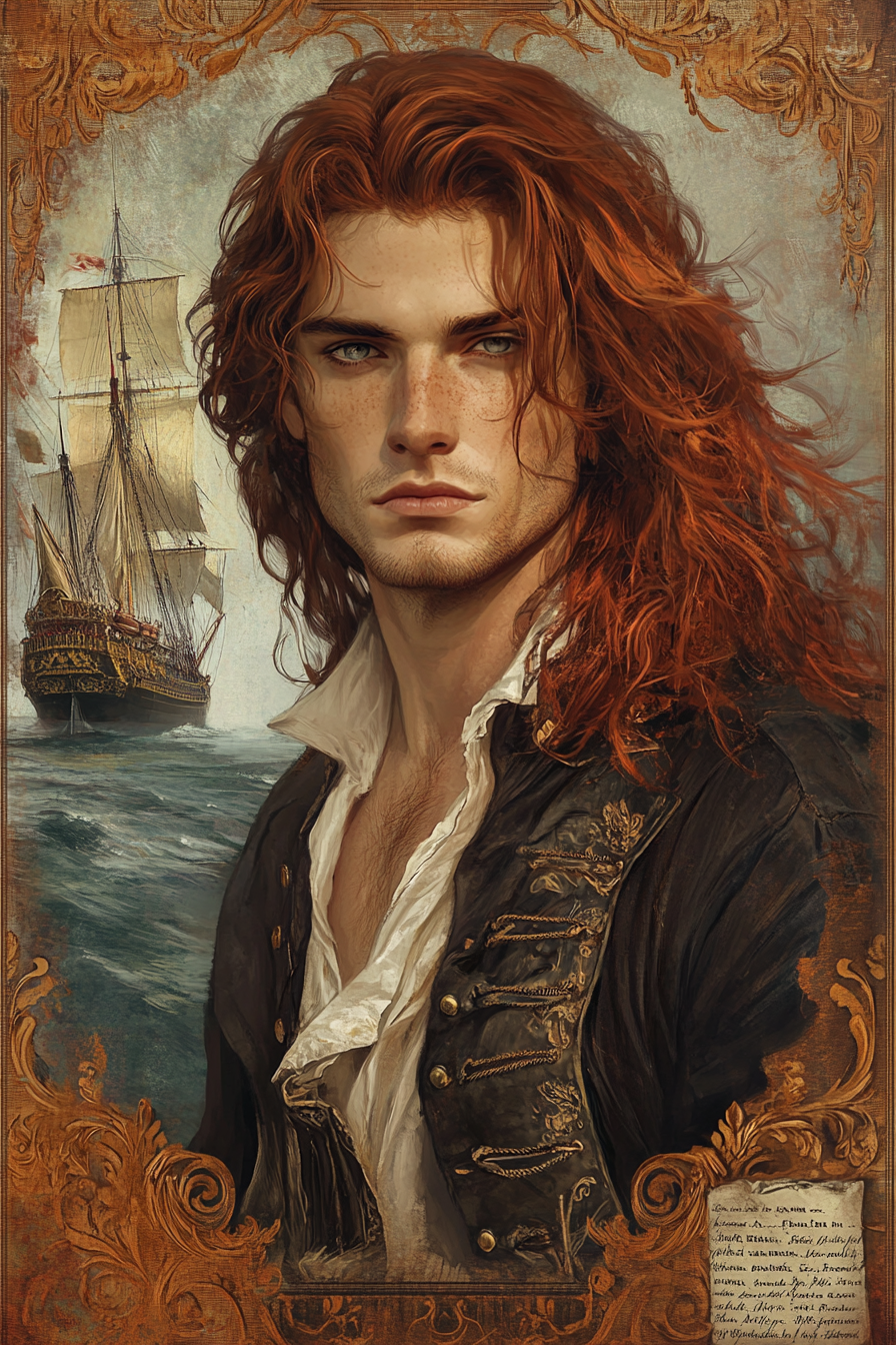 A Pirate's Romantic Adventure: The Man with Red Hair