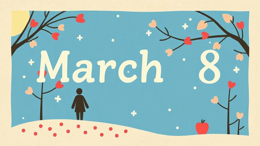 A Postcard Celebrating March 8th