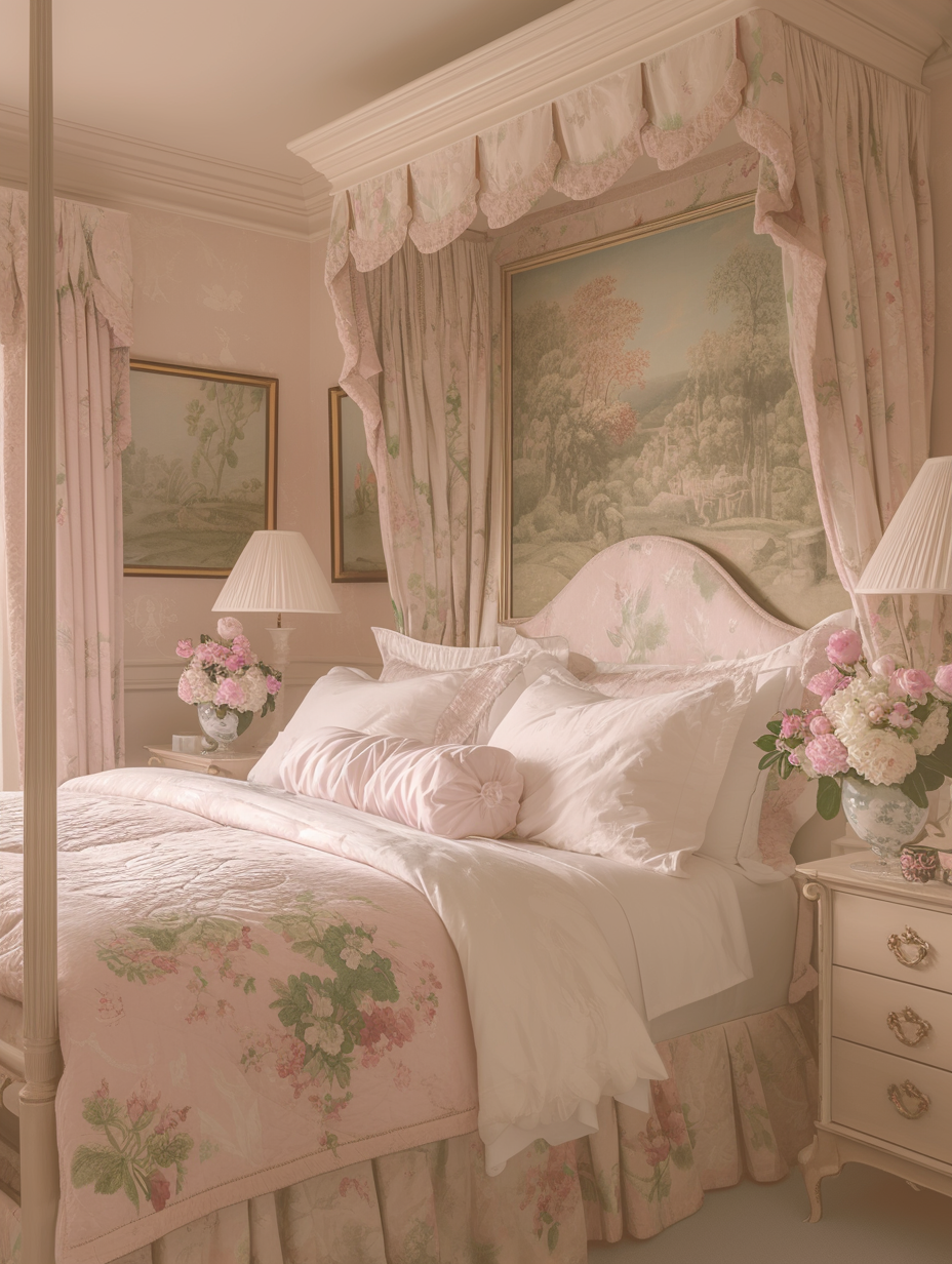 A Princess' Dreamy Room with Lovely Decorations