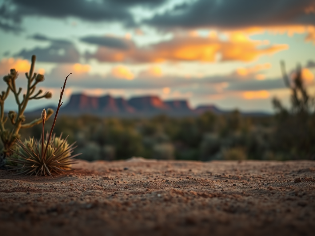 A Product Display in West Texas Studio Background