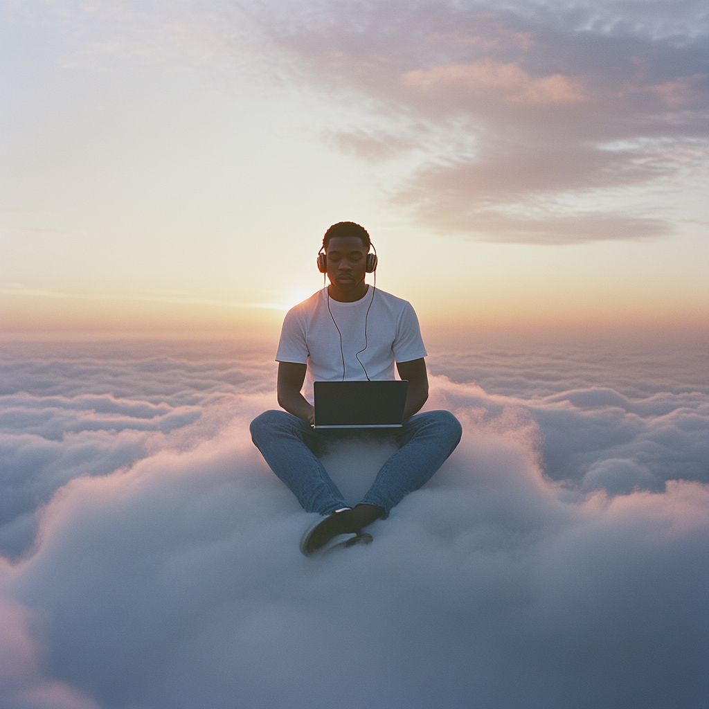 A Serene Sky: Man Computing on Cloud