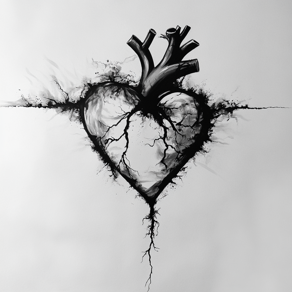 A Shattered Heartline: Pain of Disease