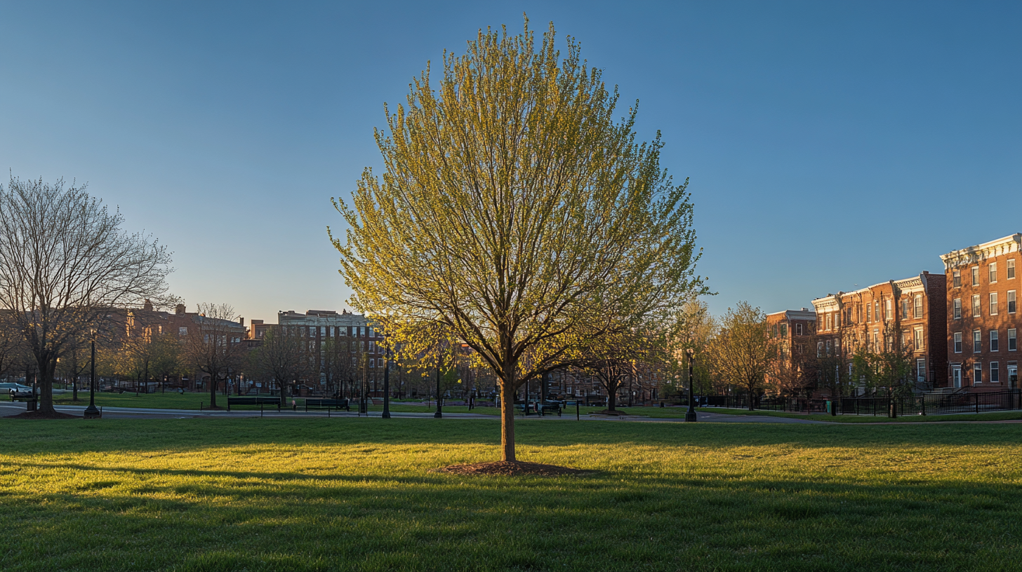 A Small Tree in the Center of Baltimore