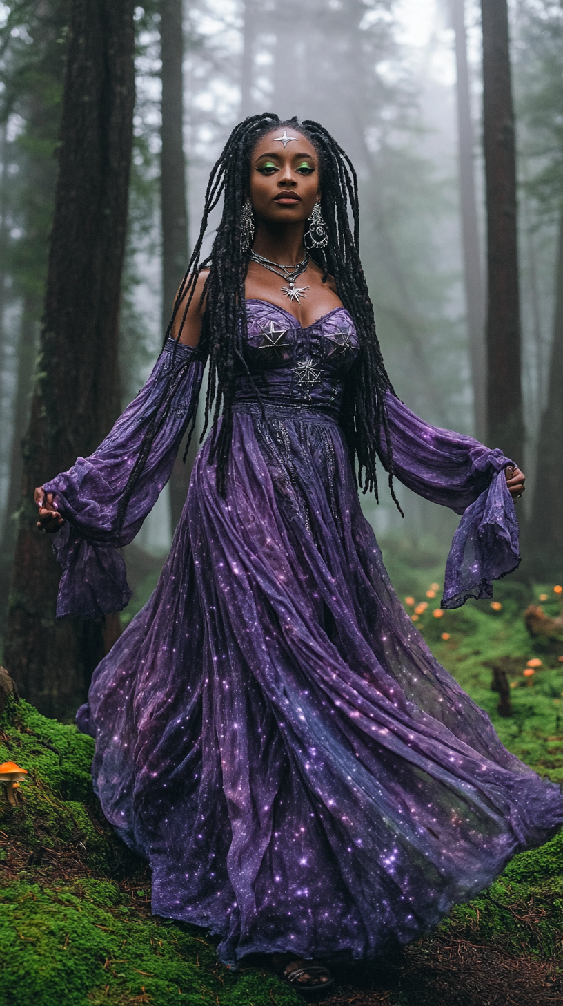 A Steampunk Beauty in Enchanted Forest