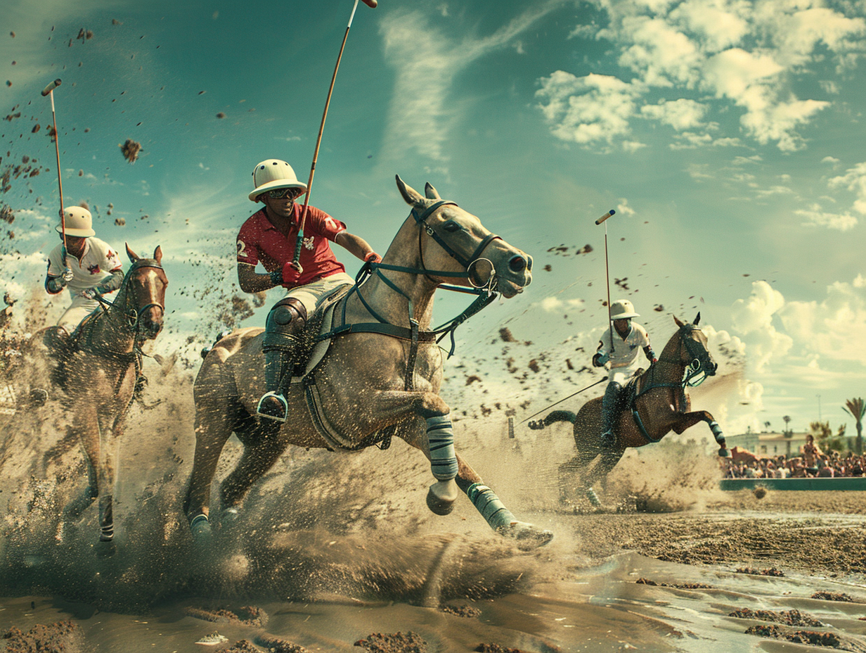 A Stunning Photo of a Polo Match